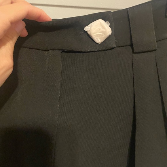 NWT Endless Rose Black Pocketed Trouser Pants size medium - Picture 2 of 4